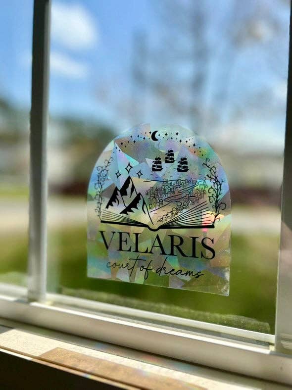 Velaris suncatcher rainbow prism window decal | ACOTAR merch