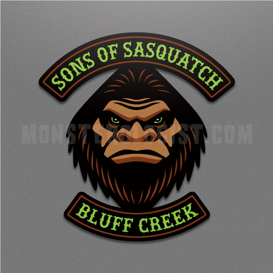 Sons Of Sasquatch Motorcycle Club Sticker