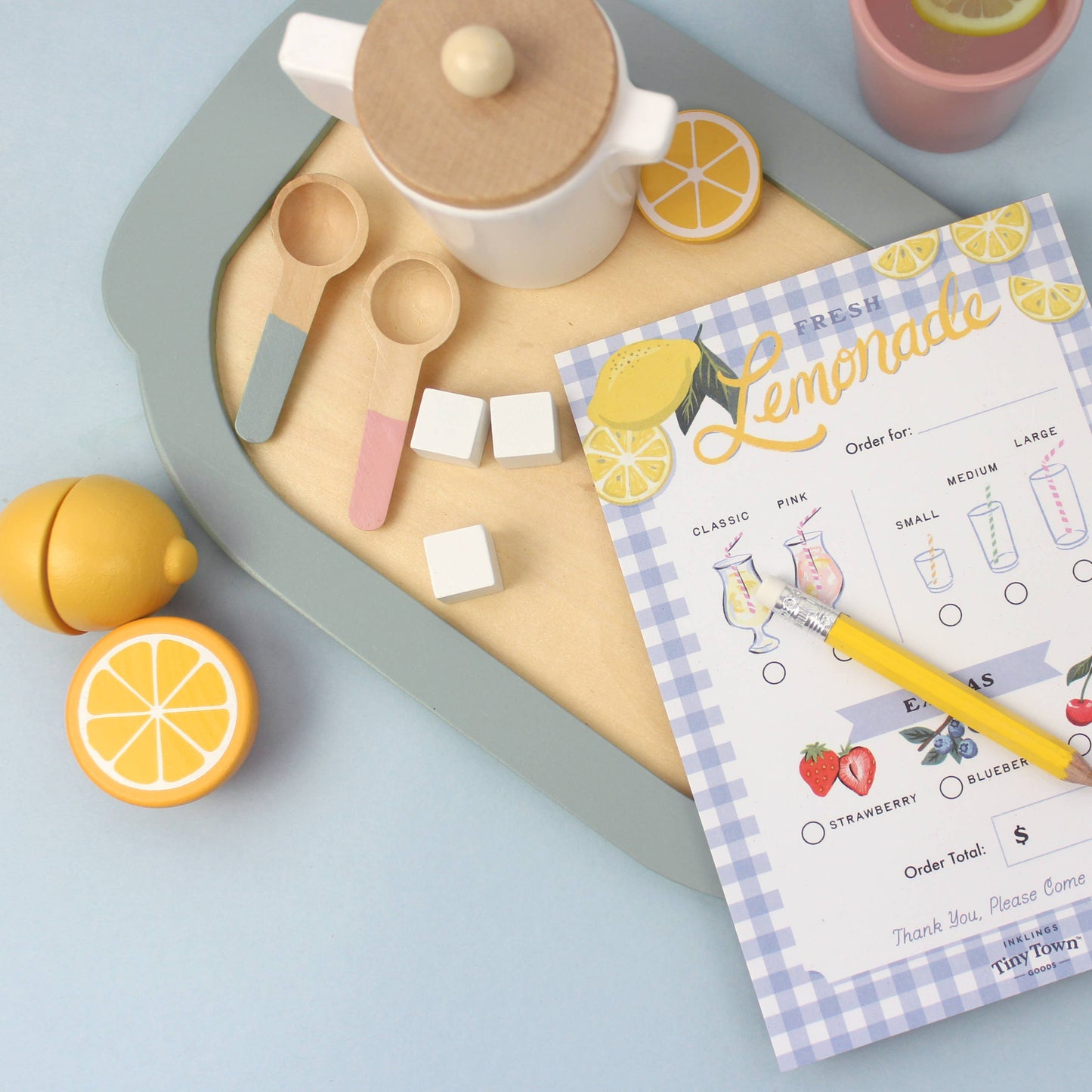 Inklings Tiny Town™ Play Notepad - Lemonade Stand