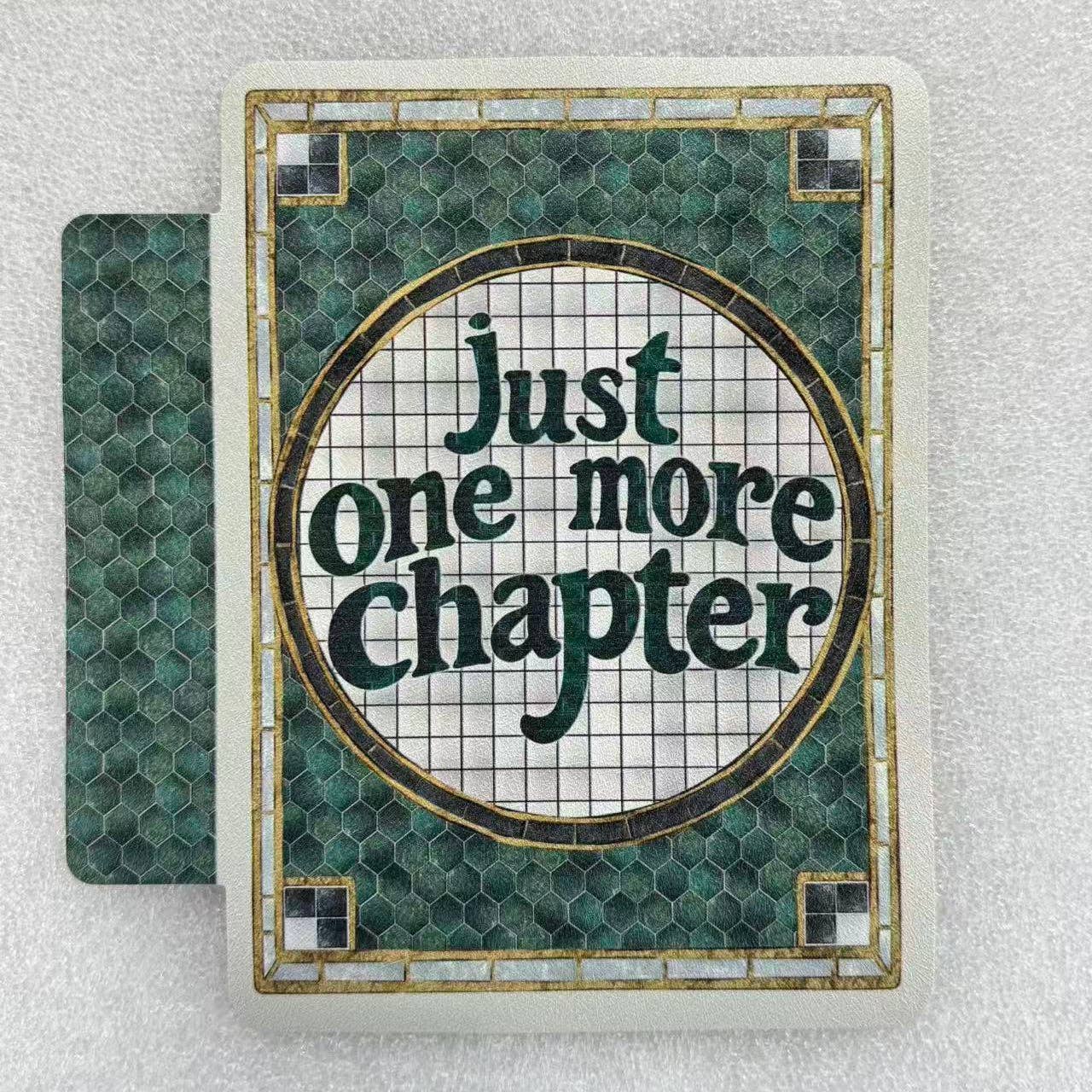 "Just One More Chapter" Vintage Tile | Kindle Case – BookCon Exclusive