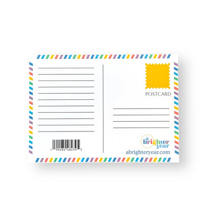 Color Your Own Illinois State Postcard